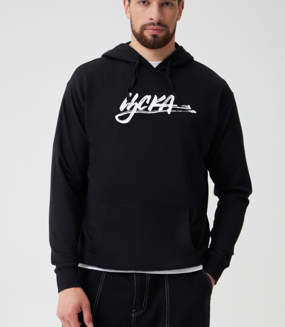 Худи с карманом ЦСКА Граффити