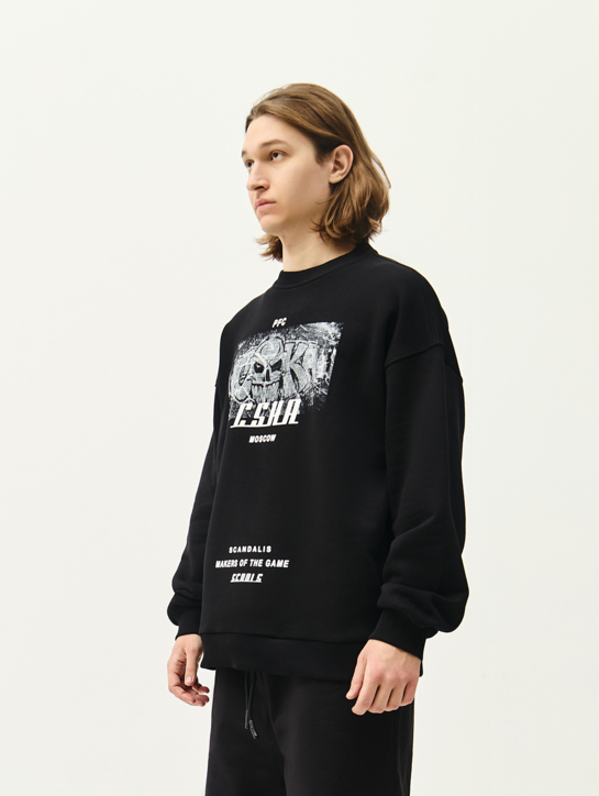 Свитшот SCANDALIS ПФК ЦСКА Череп