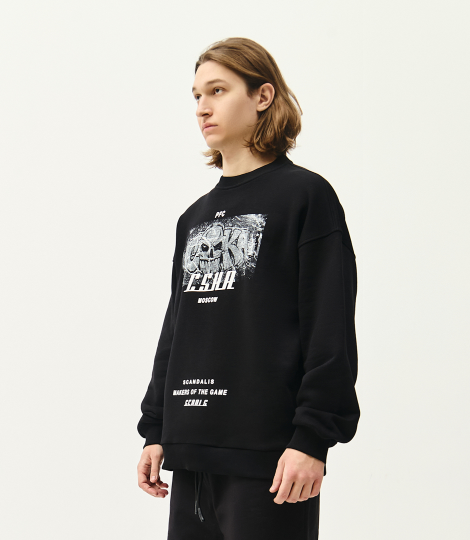 Свитшот SCANDALIS ПФК ЦСКА Череп