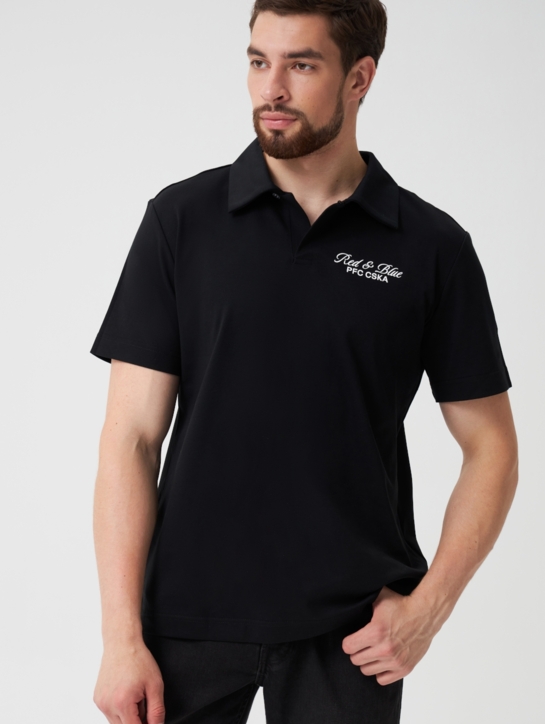 Поло на пуговице Old Fashion