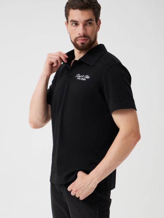 Поло на пуговице Old Fashion