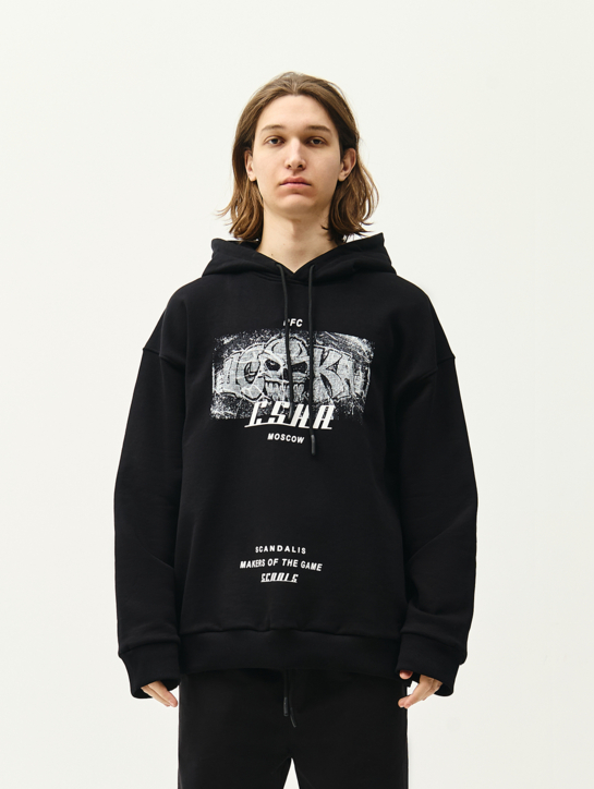 Худи SCANDALIS ПФК ЦСКА Череп